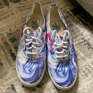 Purple swirl Vans